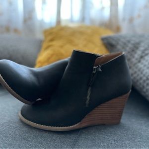 Report heeled booties